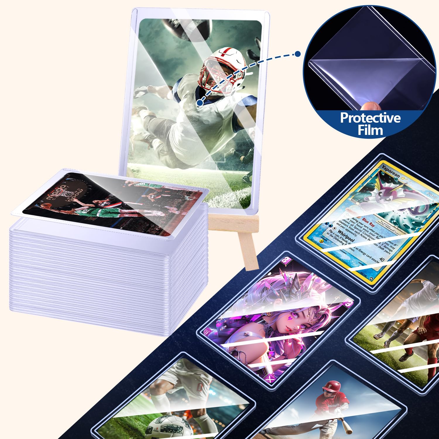 25-50 adetlik, çizilmelere kar - Card Penny Sleeve incelemesi ve fiyatı